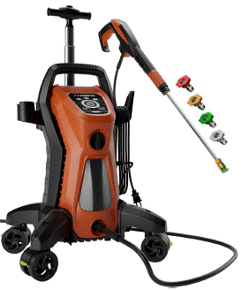 Recalled Fengrong Tool electric pressure washer – components (orange)