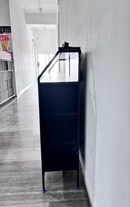 Recalled KKL Fabric 9-Drawer Dresser in black (side)