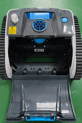 Recalled Wybot Osprey 700 Max (Removed filter to expose serial number label)