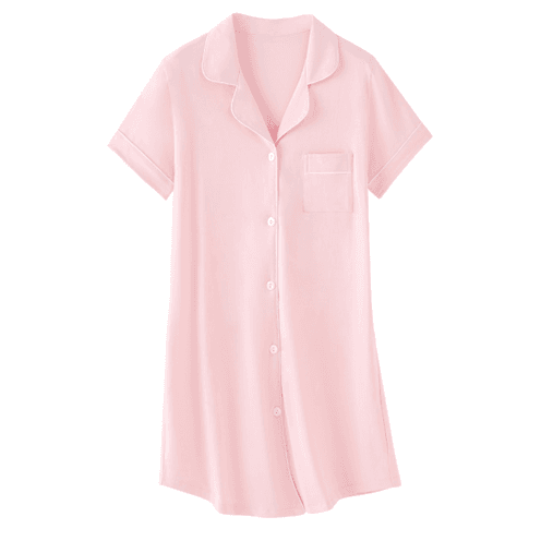 Recalled Umeyda Shortsleeve Nightgown – Baby Pink