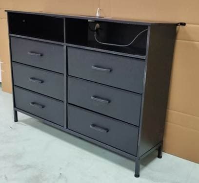 Recalled SOOWERY 6-Drawer dresser (side)