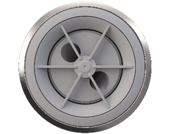 Recalled Hydromassage rotary jet with 6 fins