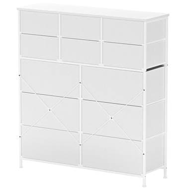 Recalled Ojaswi 12-Drawer Dressers in white (back)