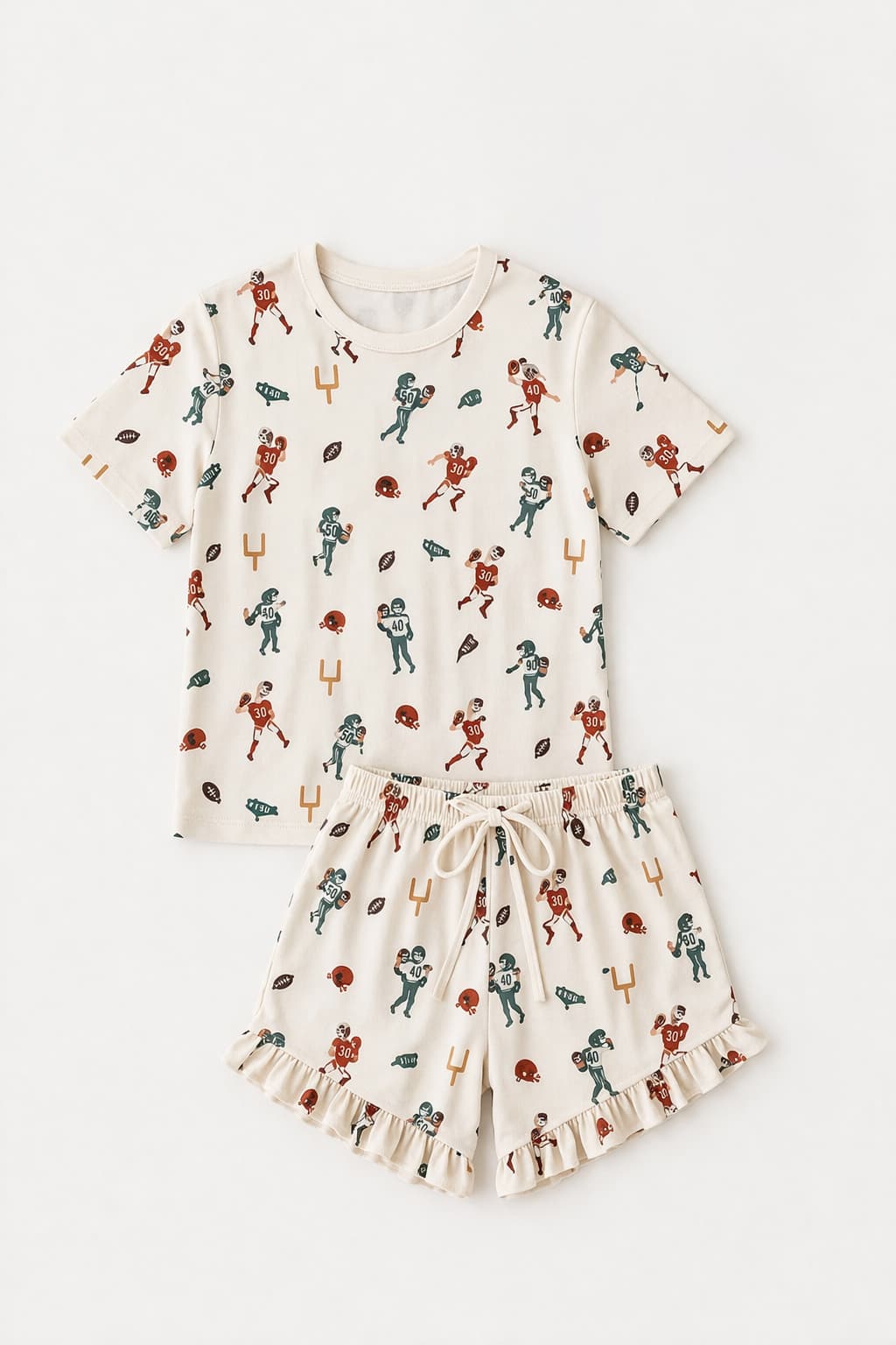 Recalled Silks Children's Loungewear - shorts set
