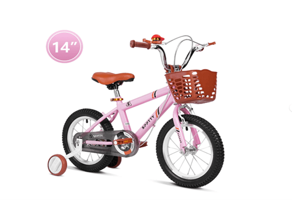 Recalled SPPTTY Kids 14-inch Bicycle in Pink
