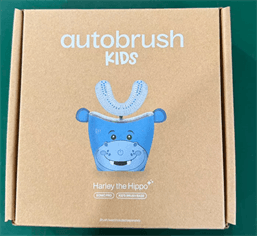 Recalled Children's Autobrush Kids Sonic Pro Toothbrush Delivery Box - Harley the Hippo