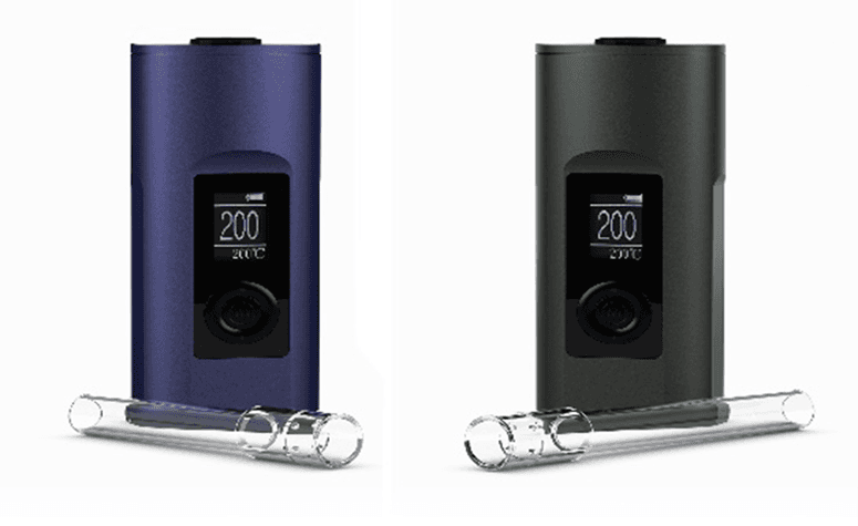 Recalled Arizer Solo II portable electronic vaporizer devices in Blue and Black