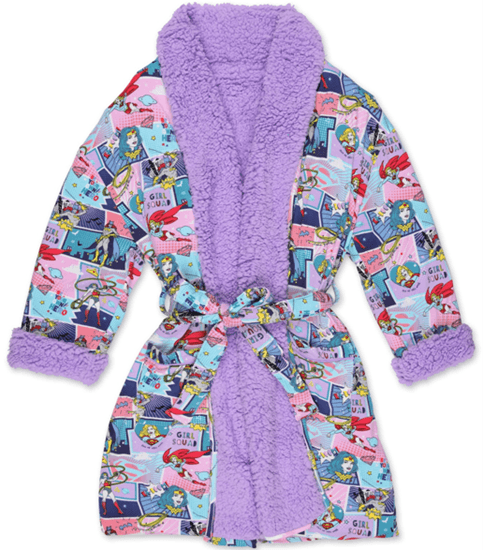 Recalled Bellabu Bear Children's Robe - Justice League Heroines