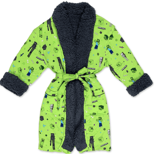 Recalled Bellabu Bear Children's Robe - Minecraft Mob Squad