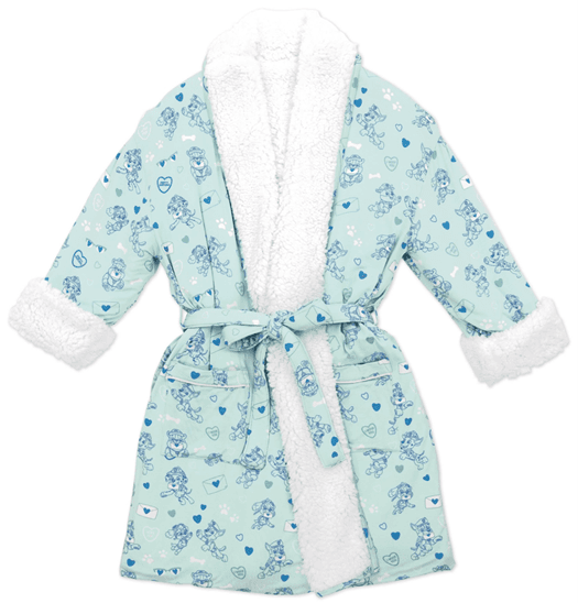 Recalled Bellabu Bear Children's Robe - PAW Patrol: Love Paws Blue