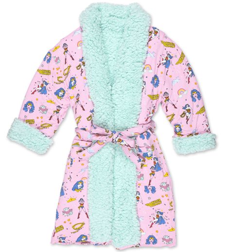 Recalled Bellabu Bear Children's Robe - Wonder Woman