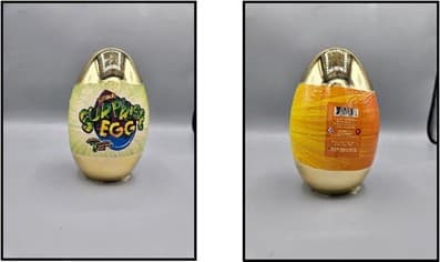Recalled Evermore Surprise Egg – Yellow Wrap