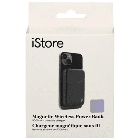 Recalled iStore Magnetic Wireless Power Bank (packaging)