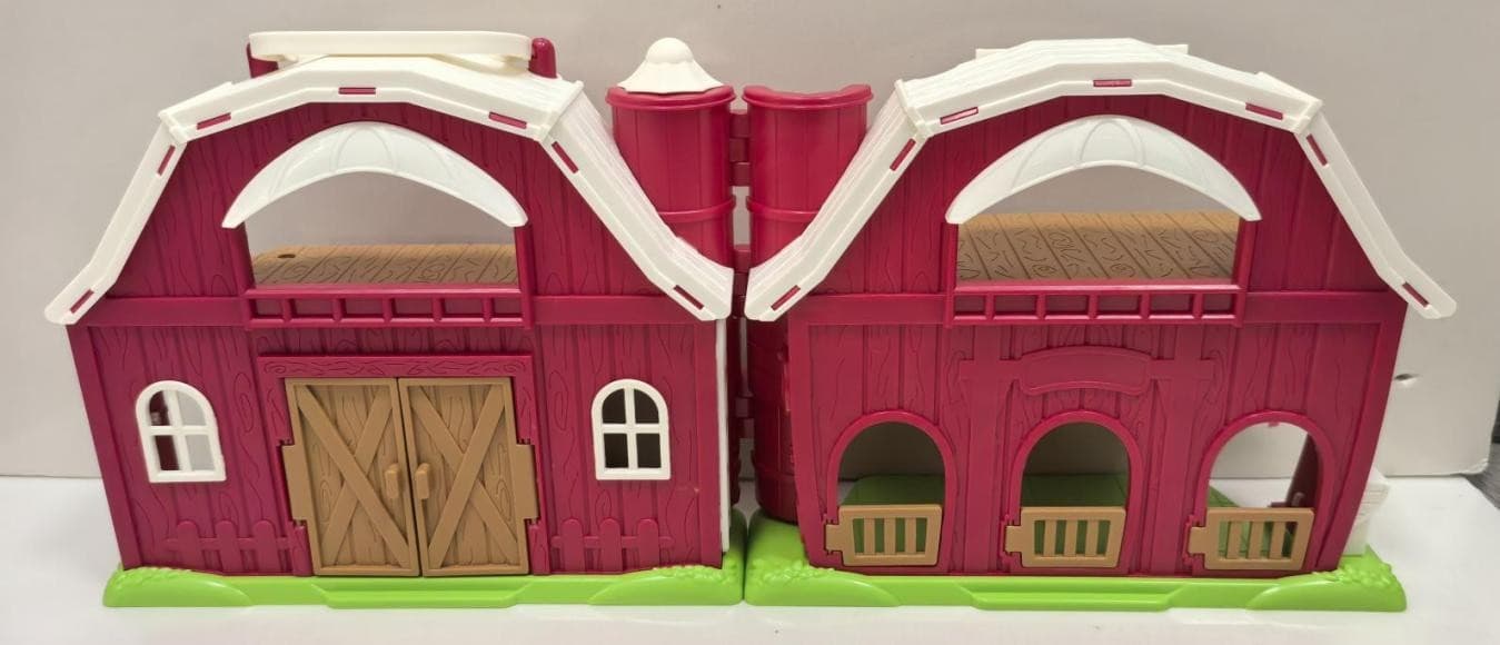 Recalled KMUYSL-Big Red Barn Farm Animal Playset picture of the fence handles