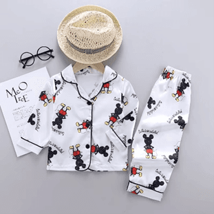 Recalled LeymanKids Pajama Set – White