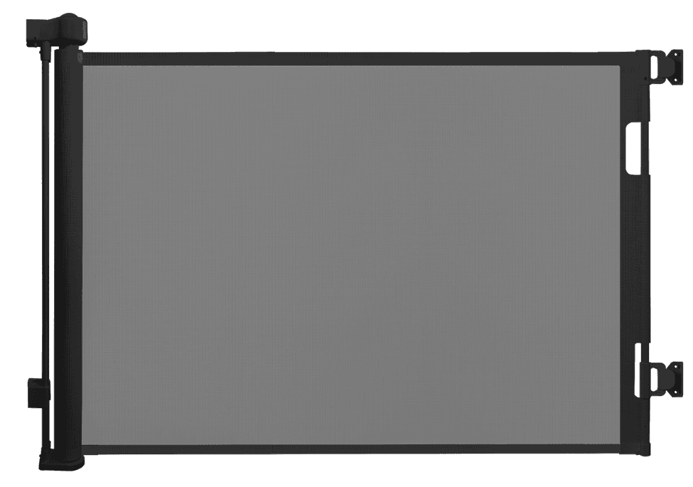 Recalled Mom Genius retractable safety gate-black