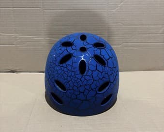 Recalled SAMIT Youth Multipurpose Helmet in crack blue