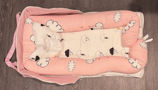 Recalled Style Life Eleven Baby Lounger - unzipped