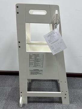 Recalled TOETOL HOME Children's Tower Stool – gray finish