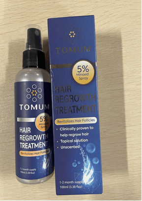 Recalled Tomum Minoxidil Hair Regrowth Treatment (Front view)