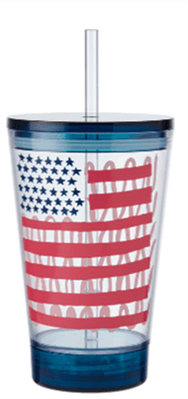 Recalled Built LUUM LED Tumbler - FLAG