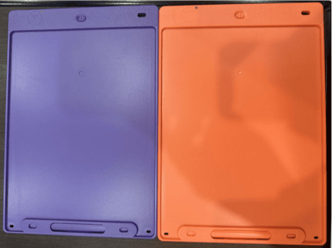 Recalled KTEBO Writing Tablet Toys in Purple/Red (back)