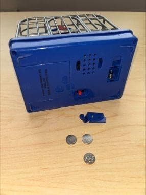 Recalled Dinosaur Toy Easily Accessible Battery Compartment