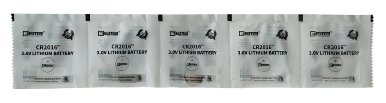 Recalled CR2016 Lithium Battery - Front