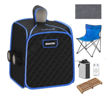 Recalled Portable Steam Sauna with accessories, Model Number: BA7733US-GR
