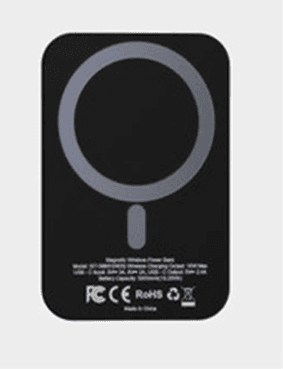 Recalled iStore Magnetic Wireless Power Bank (back)