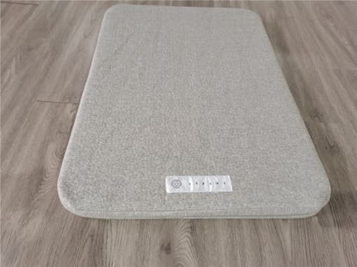 Recalled Modera Organic Cotton Pack N Play Mattress Dual-Sided Portable Baby Crib Pad – Gray