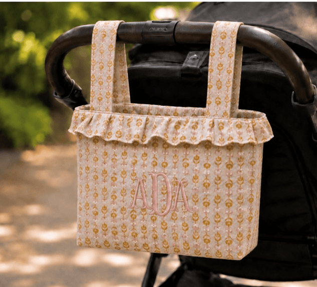 Recalled floral print stroller bag