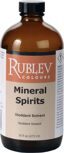 Recalled Rublev Colours Mineral Spirits (Stoddard Solvent)
