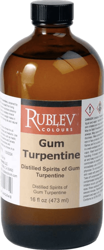 Recalled Rublev Colours Gum Turpentine